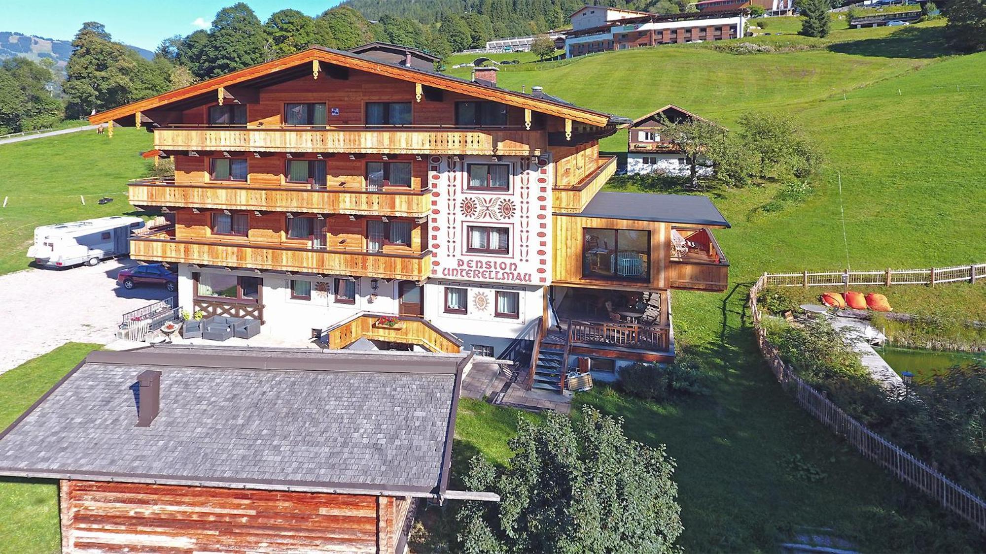 זאלבך הינטרגלם Ski In Ski Out Hotel Unterellmau מראה חיצוני תמונה